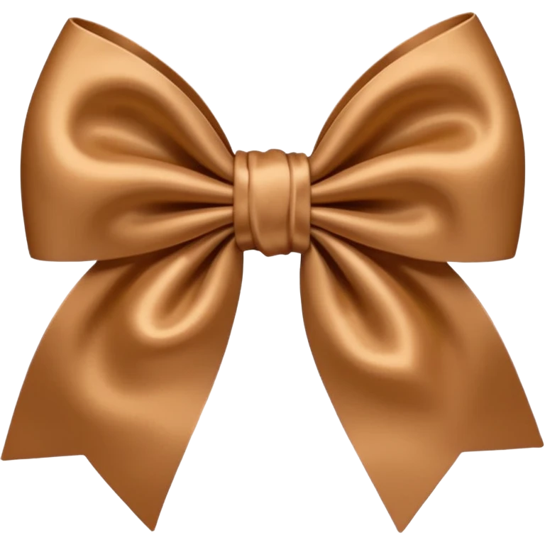 Light brown bow emoji