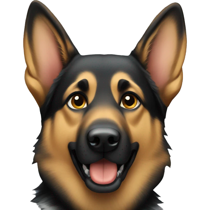 German shepherd  emoji