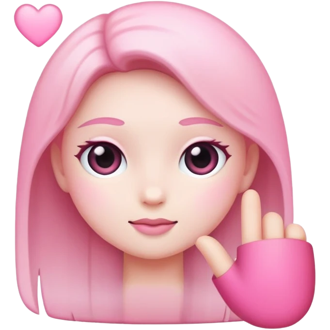 핑크 emoji