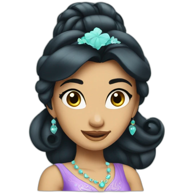 princesse jasmine emoji