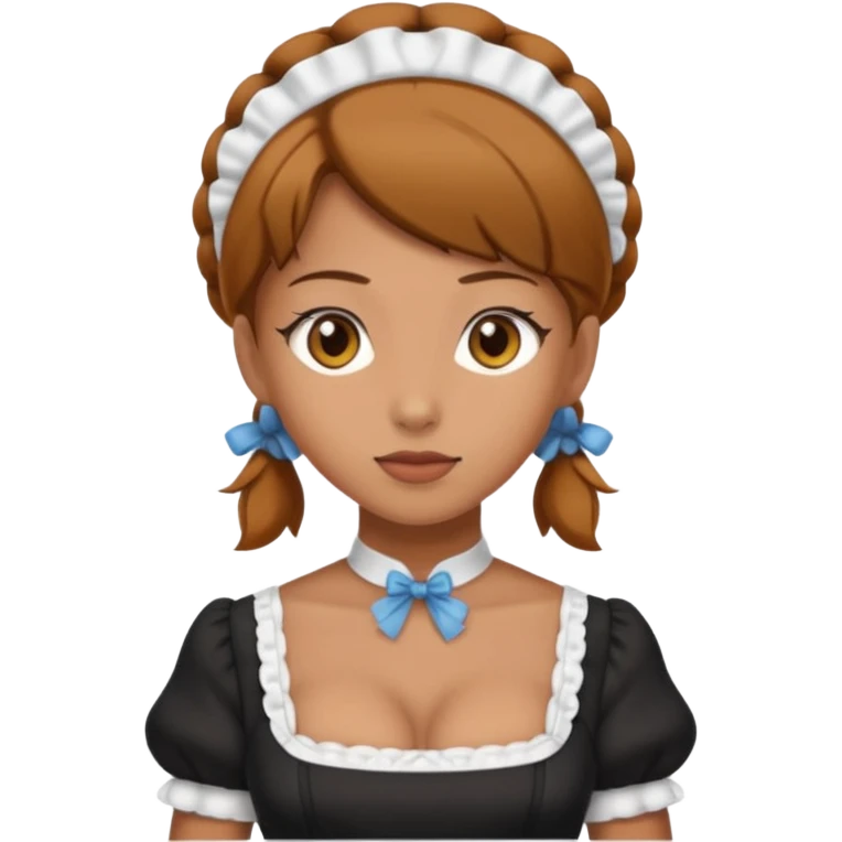maid with bare breasts size 6 emoji