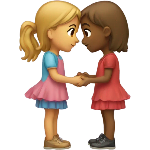 two girl kiss  emoji