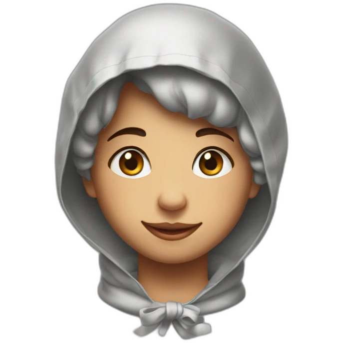 Tismey boy yet a satin bonnet emoji