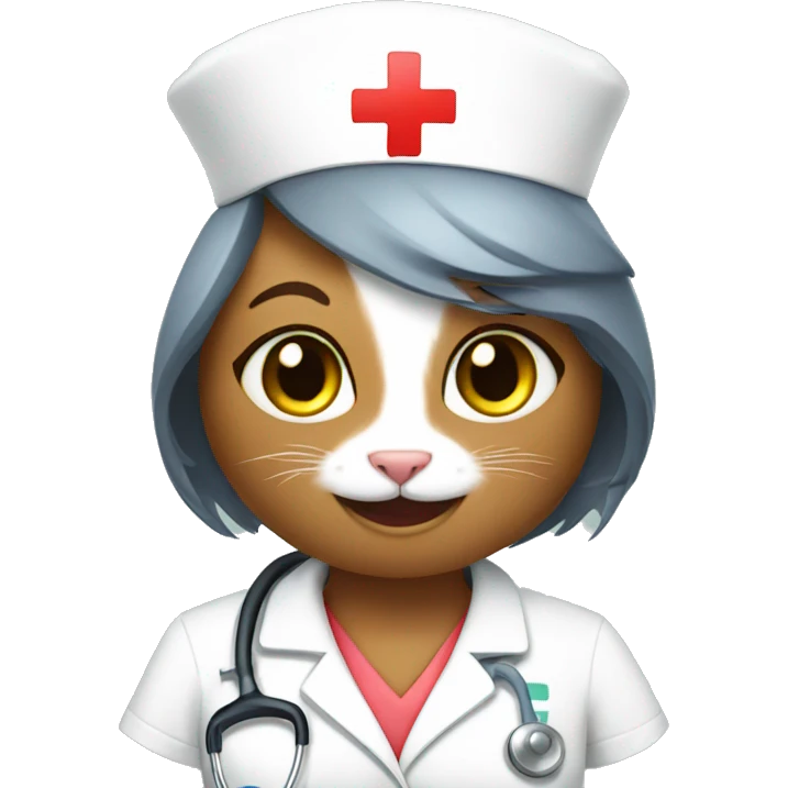 cat nurse emoji