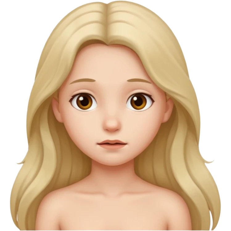 נערה ערומה emoji