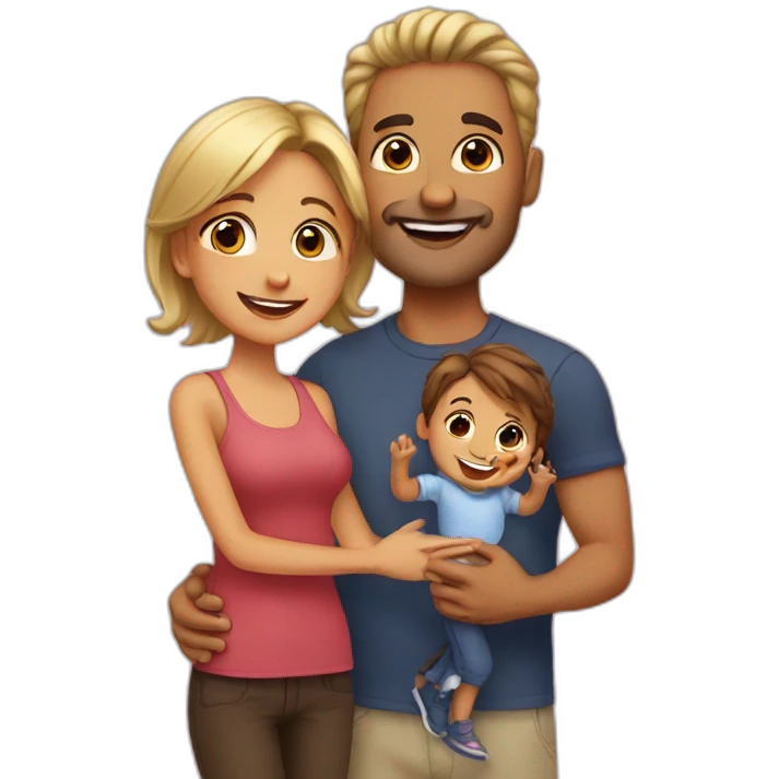 lovely family emoji