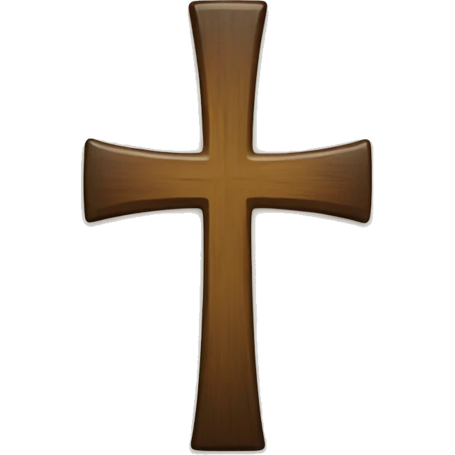Simple Christian cross emoji