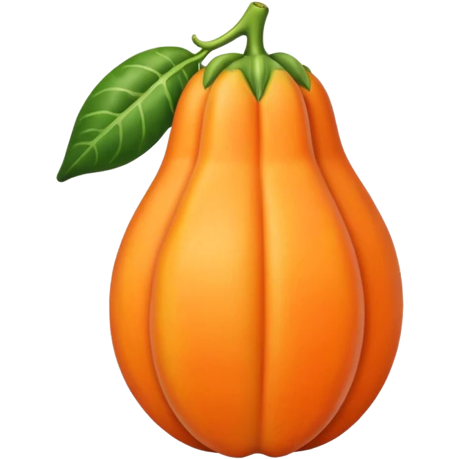 papaya emoji