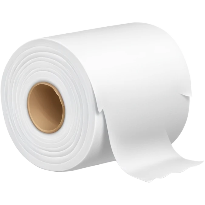 long toilet paper emoji