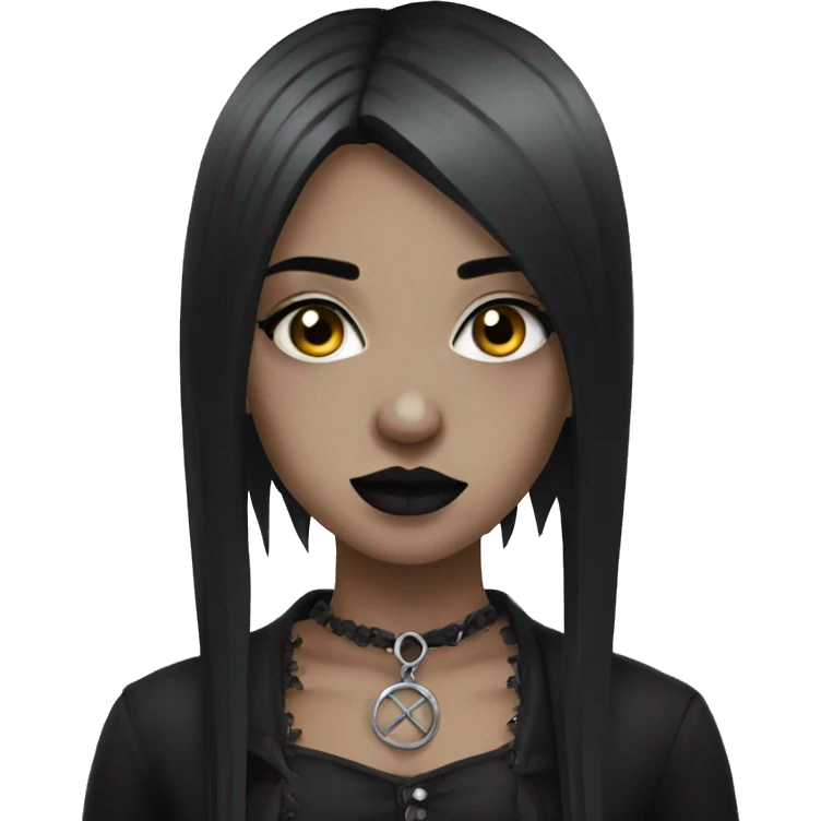 Goth girl  emoji