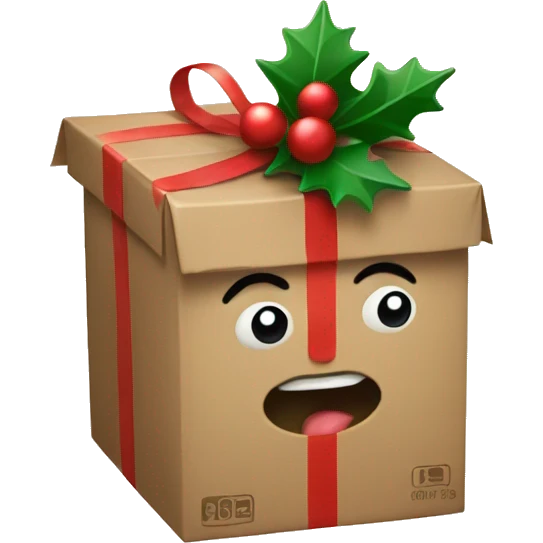 christmas carton emoji