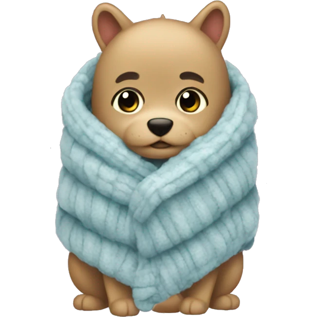 cozy blanquet emoji