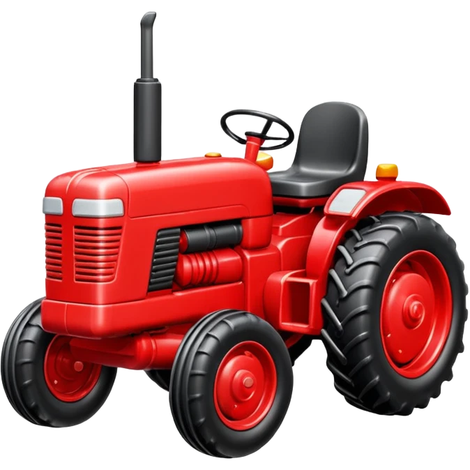 plastic toy  tractor emoji