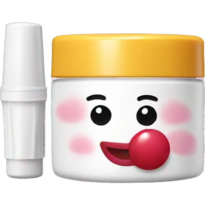 Lip balm inspired by leniege  emoji