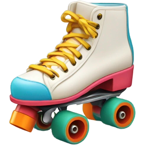 Matchbox with roller skates on emoji