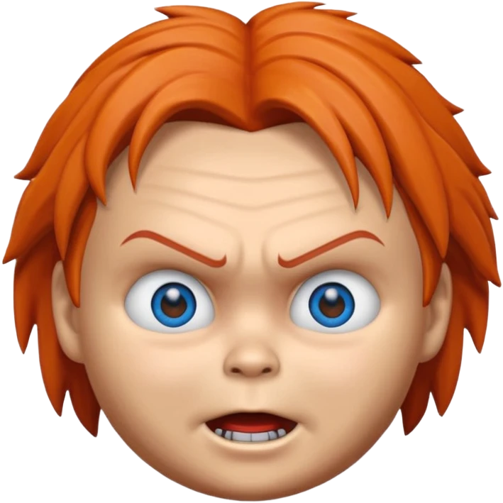 Un emojin de chuky emoji