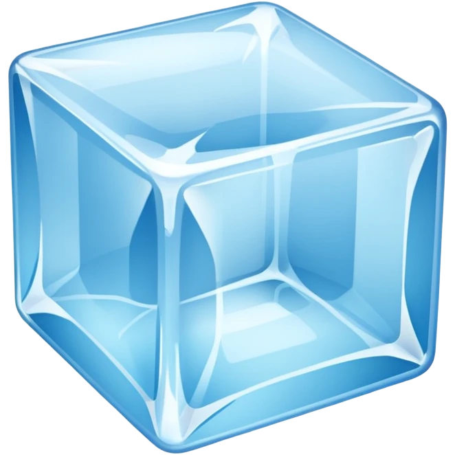 Ice cube emoji