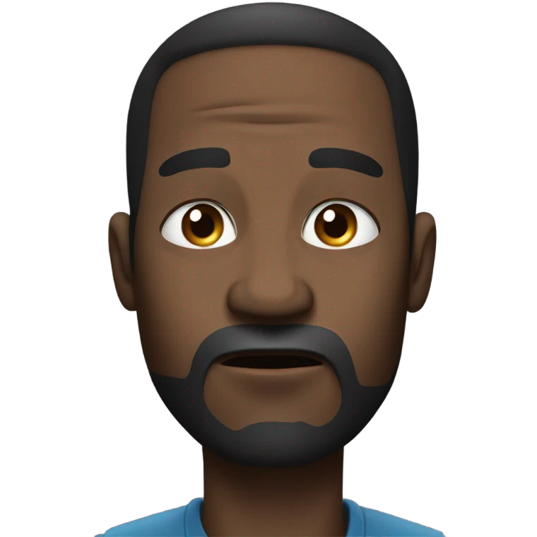 Black man slapping his face emoji