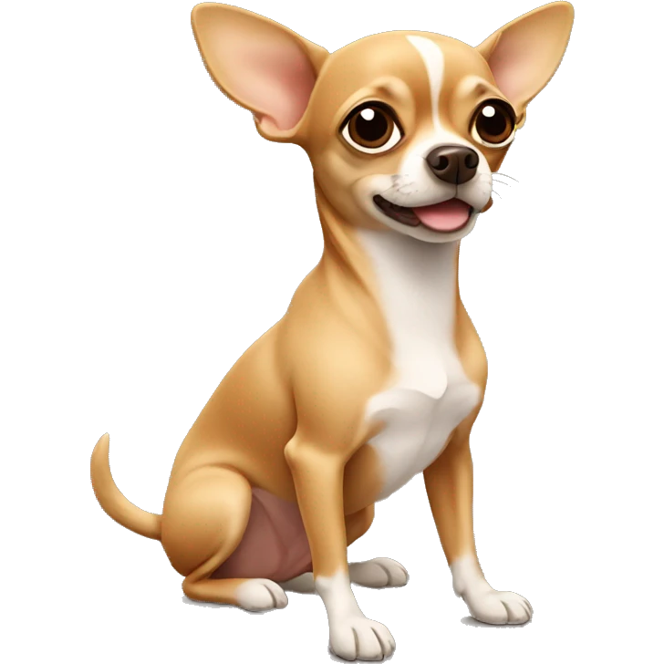 Brown chihuahua emoji
