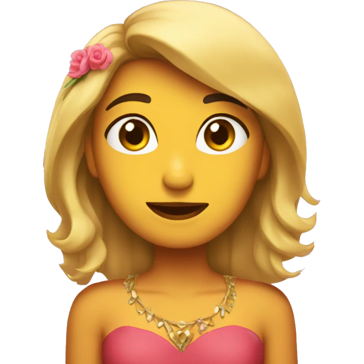 Chica enamorada  emoji