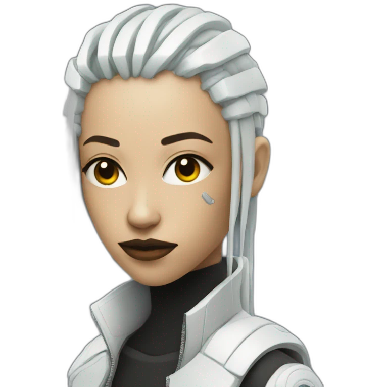 V from cyberpunk emoji