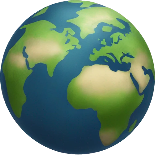 Earth emoji