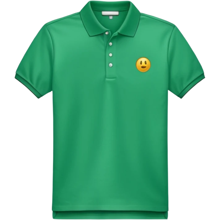 green polo tshirt emoji