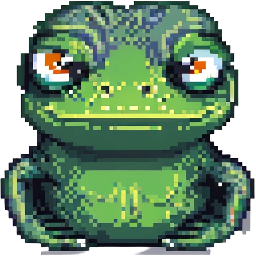 pepe the frog with a neutral expression emoji