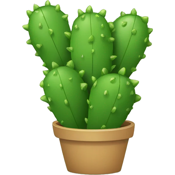 round Nopal emoji