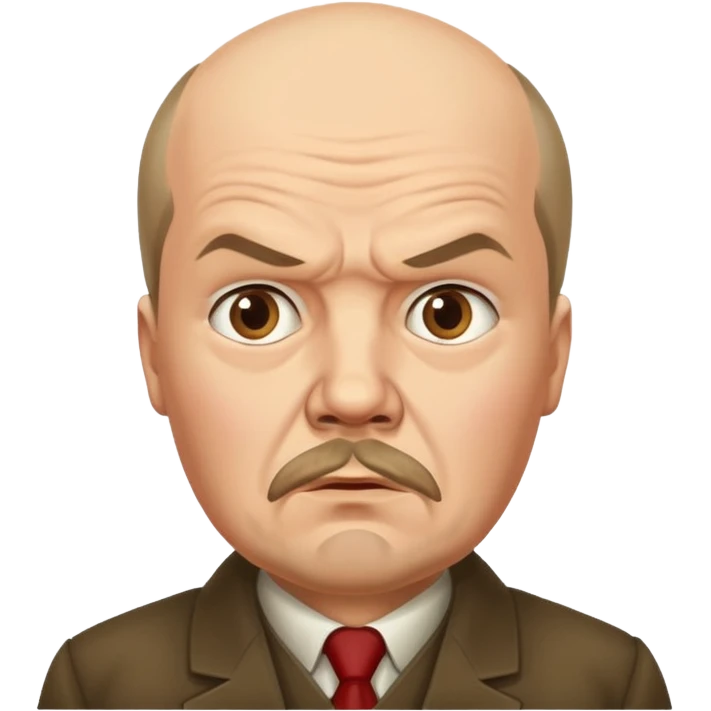 surprised Lenin emoji