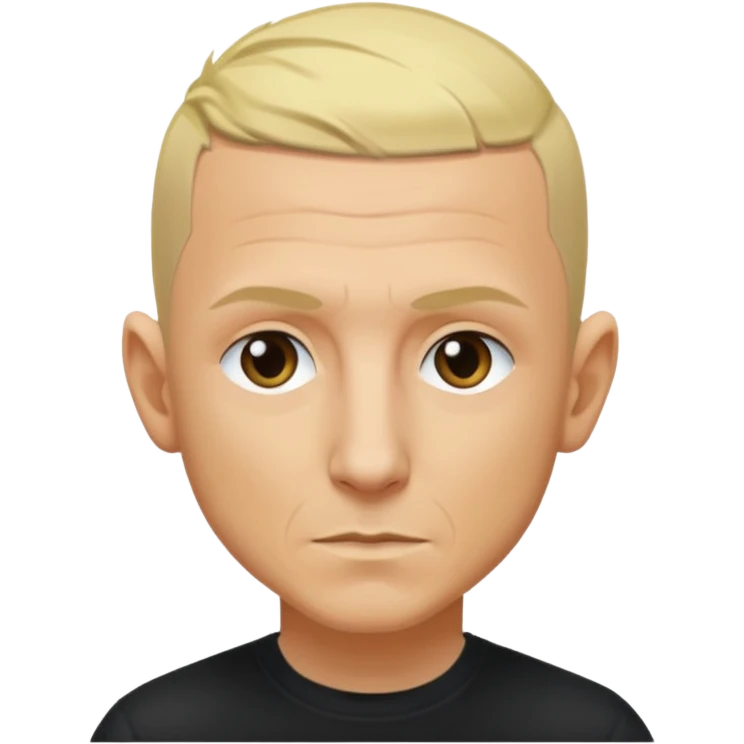Chester Bennington with blonde hair emoji