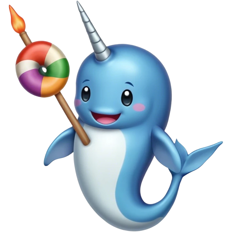 Narwhal kabob emoji