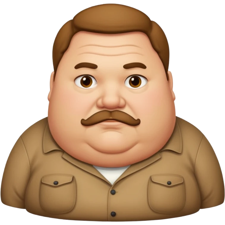 Fat uncle emoji
