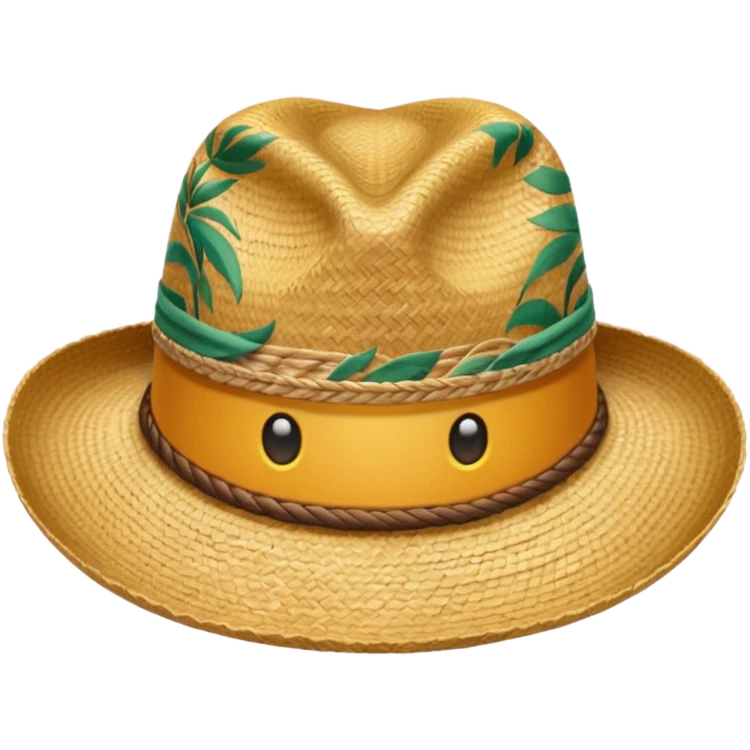 straw hat emoji