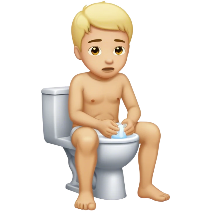 Man pee emoji