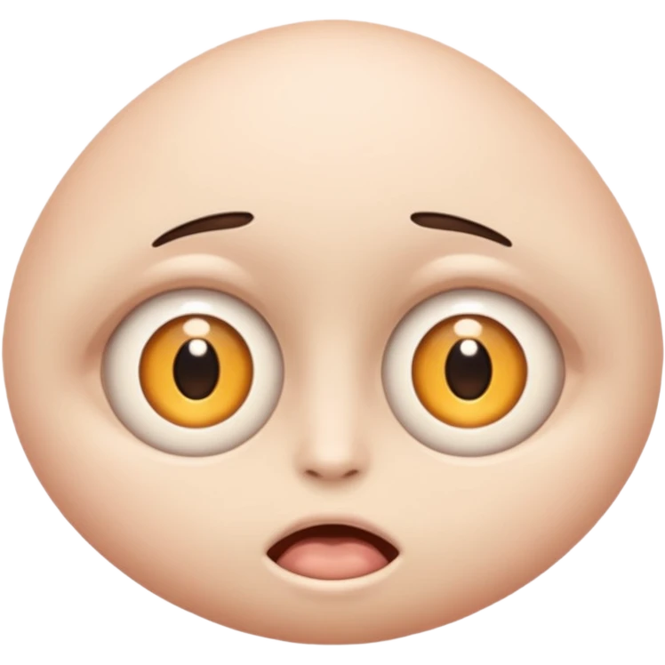 Eyes popping out emoji