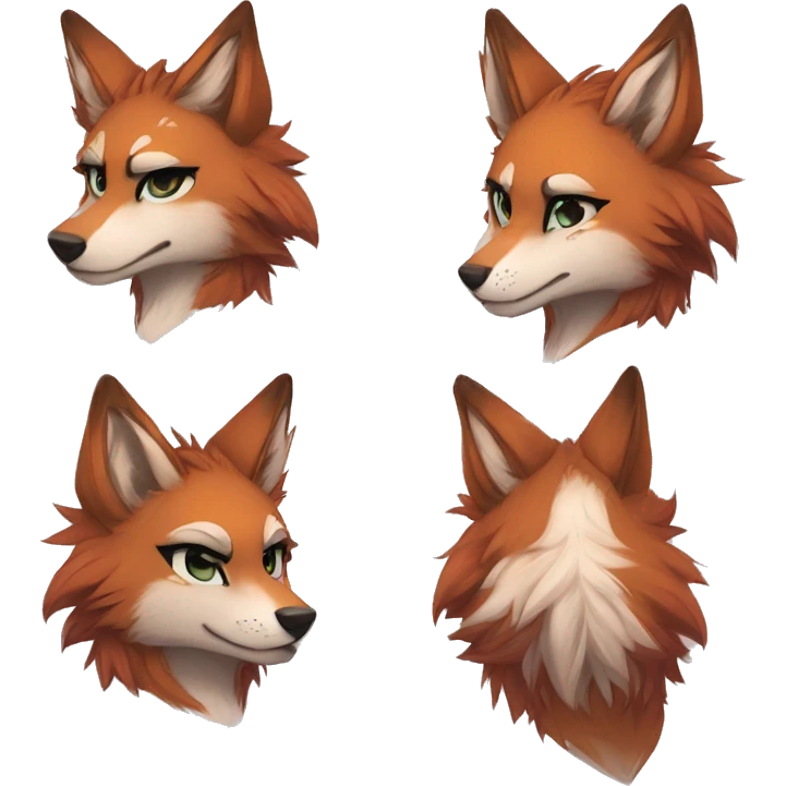 Edgy anthro furry by Falvie, LiLaiRa, griffsnuff, AngieWolf emoji