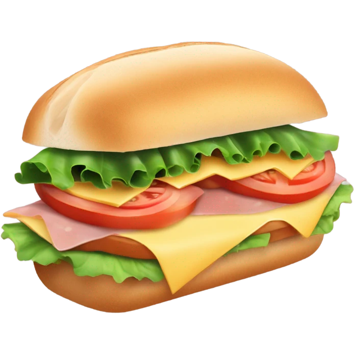ciabatta sandwich  emoji