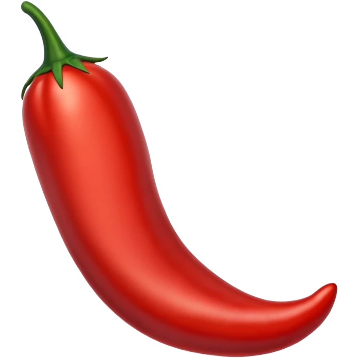 sky blue chili pepper emoji
