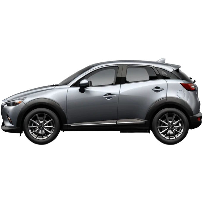 Metallic grey Mazda cx3 emoji
