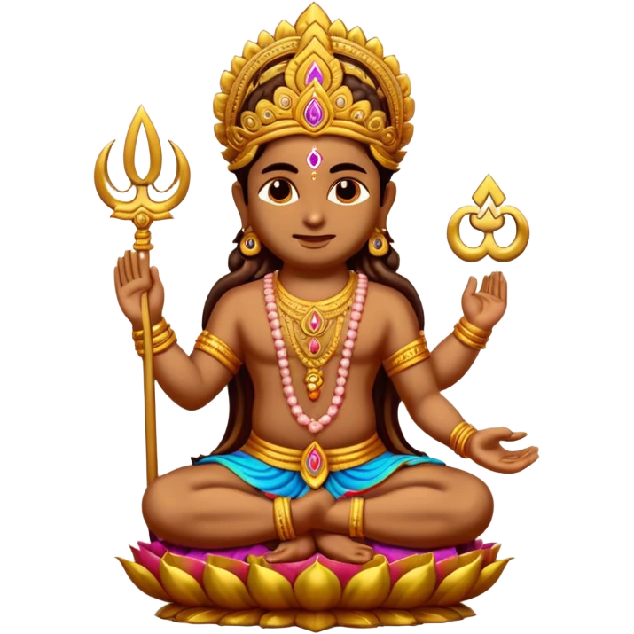 Create god murugan om style  emoji