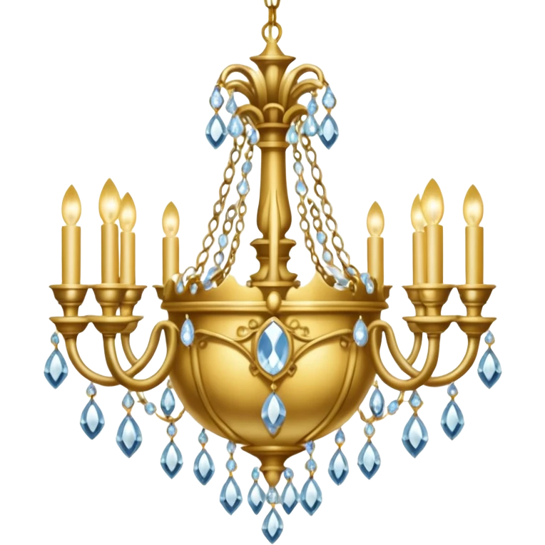 Make a chandelier the one from French movie the phantom of the opera the musical emoji