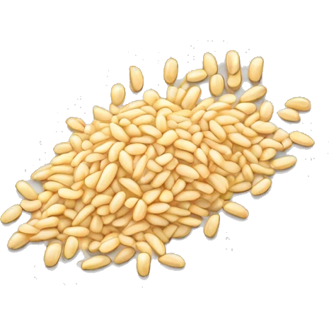 three rice grains emoji