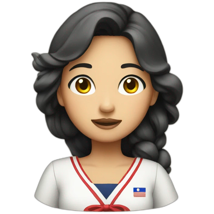 Philipino sailor girl emoji