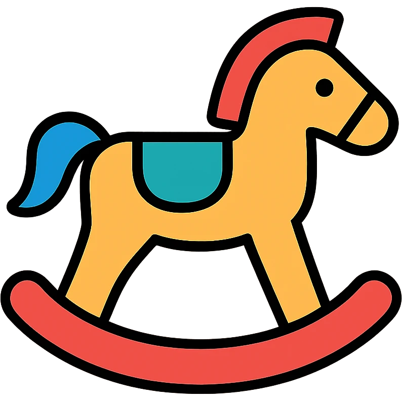 rocking horse toy emoji