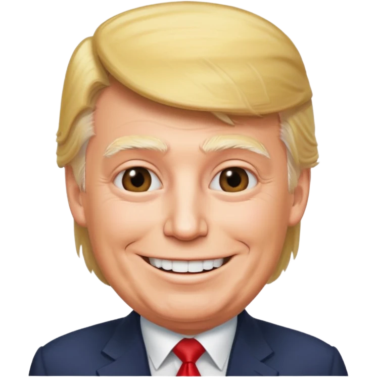 trump head emoji
