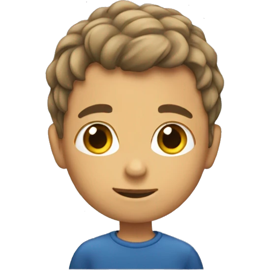 Emoji de niño de pelo rudo emoji