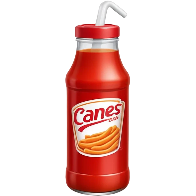 Raising Canes sauce container emoji