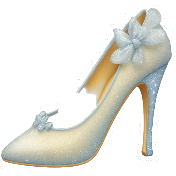 cinderella shoe emoji