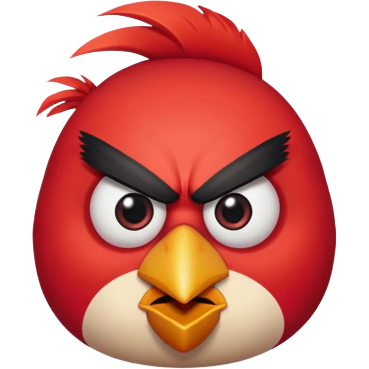 angry bird animated emoji